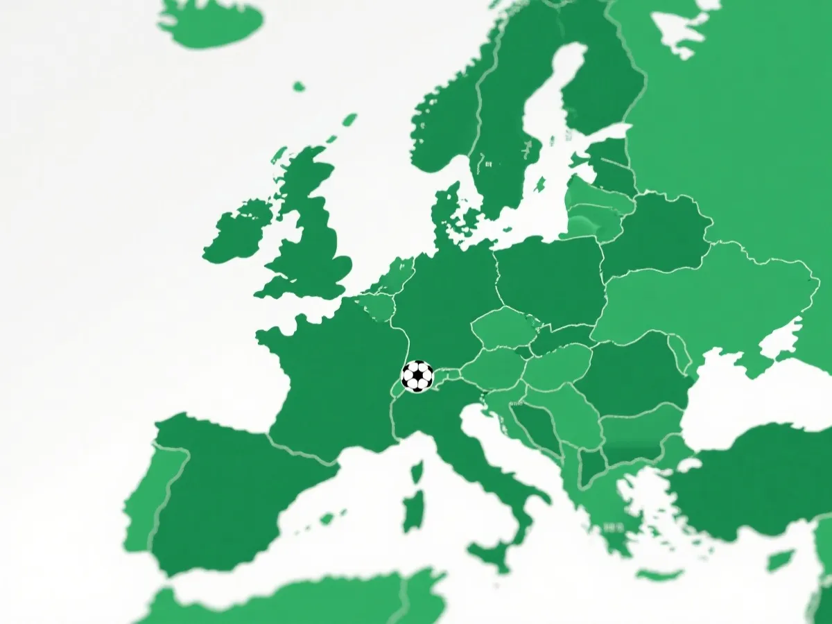 五大联赛覆盖图